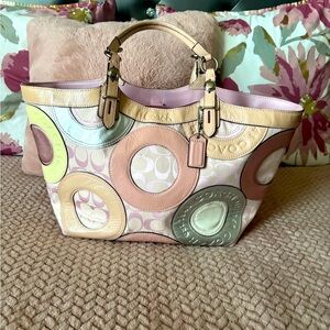 Coach Multicolored Purse